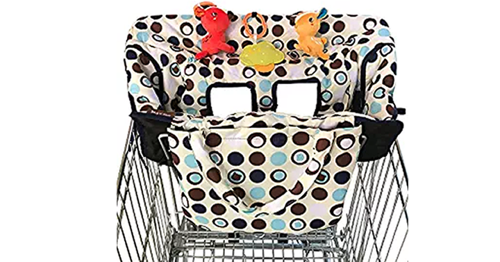 Crocnfrog 2-in-1 Shopping Cart Cover – High Chair Cover – Just $17.58!