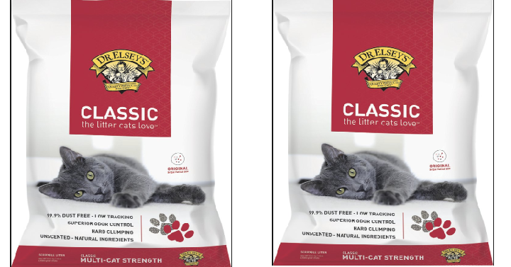 FREE Dr. Elsey’s Precious Cat Litter – up to 40 lbs!