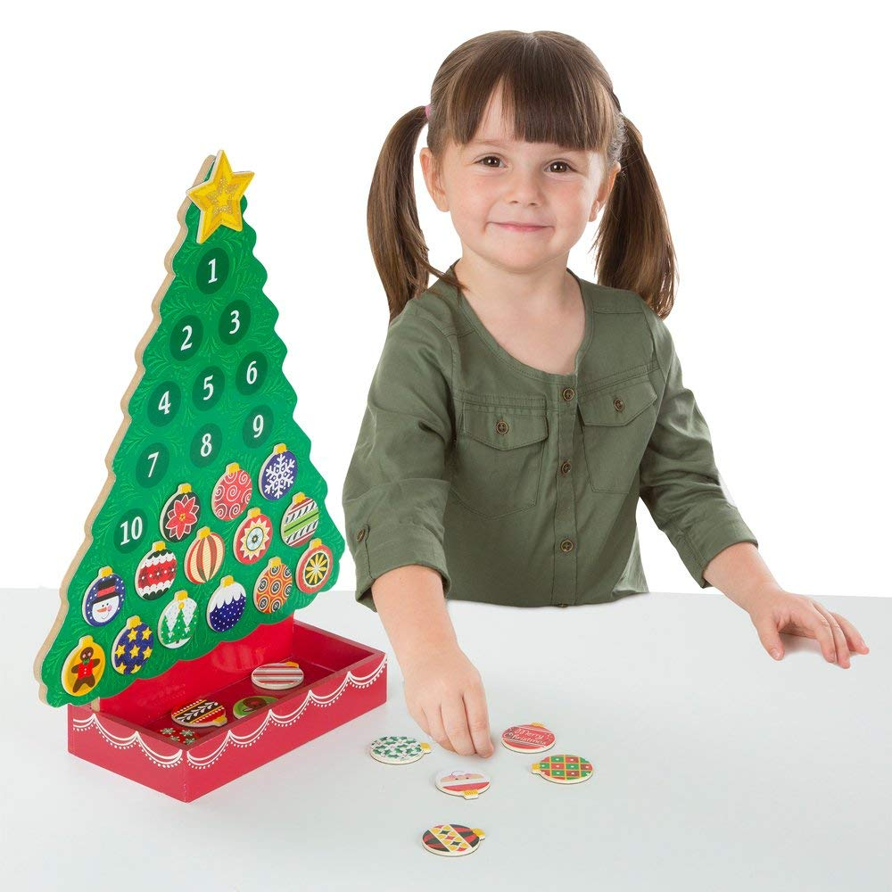 Melissa & Doug Coutdown to Christmas Wooden Advent Calendar Only $17.12!