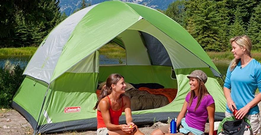 Coleman Sundome 6 Person Tent Down To $60.00!