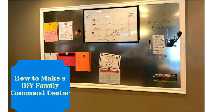 How to Make a DIY Family Command Center on a Budget How to Make a DIY Family Command Center on a Budget
