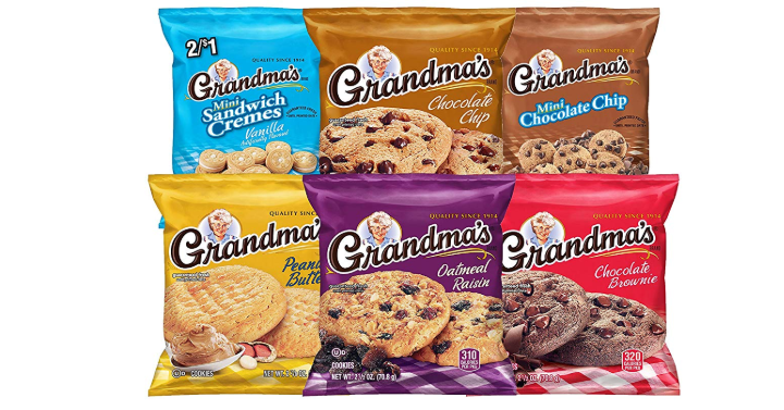 Grandma’s Cookies Variety Pack, 30 Count Only $9.74 Shipped!