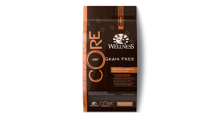 Wellness Core Natural Grain Free Dry Dog Food Original Turkey & Chicken – 26 lbs – Just $44.09!