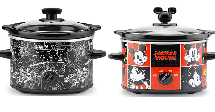Disney Mickey Mouse or Star Wars Slow Cooker, 2-Quart Only $15.60! (Reg. $33)