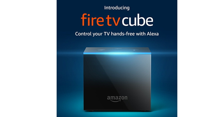 Fire TV Cube 4K Ultra HD Streaming Media Player – Just $79.99!
