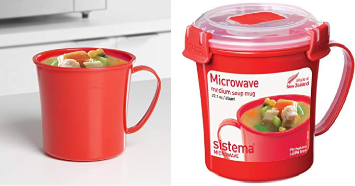 Sistema Microwave Collection Soup Mug Only $4.99!