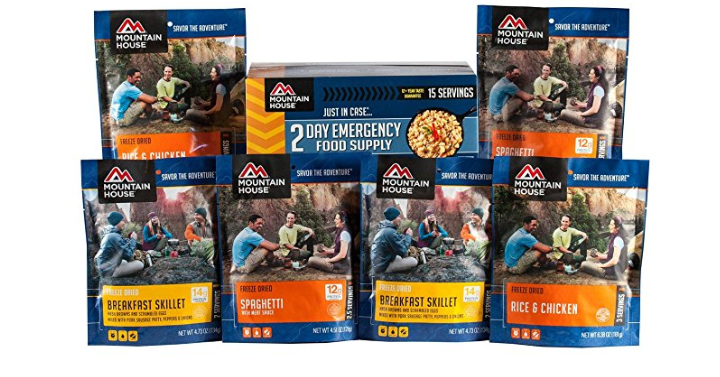 Mountain House 2-Day Emergency Food Supply Kit Only $29.24 Shipped! (Reg. $44)