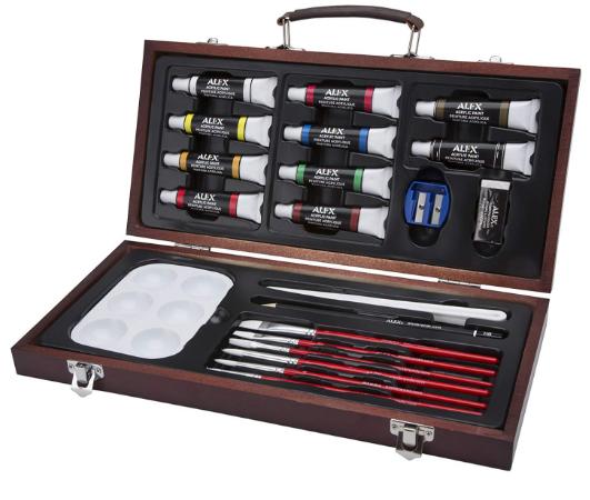 ALEX Art Studio Expressions Acrylic Painting Set – Only $15.49!