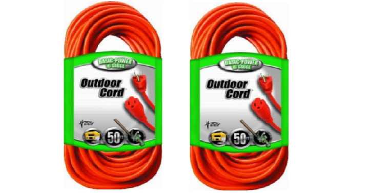 Southwire 50 ft. 16/3 Outdoor Light-Duty Extension Cord Only $8.97!