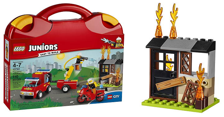 LEGO Juniors Fire Patrol Suitcase Toy Only $12.49! (Reg $19.99)