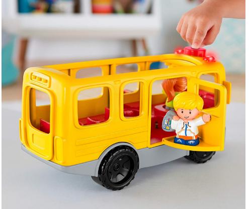 Fisher-Price Little People Sit with Me School Bus Vehicle – Only $9.84!