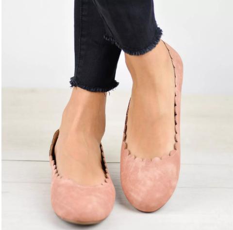 Comfort Sole Scalloped Flats – Only $18.99!