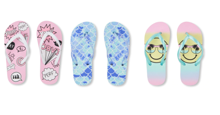 Girls Flip Flops Only $1.48 Shipped! Grab Sizes for Next Summer!