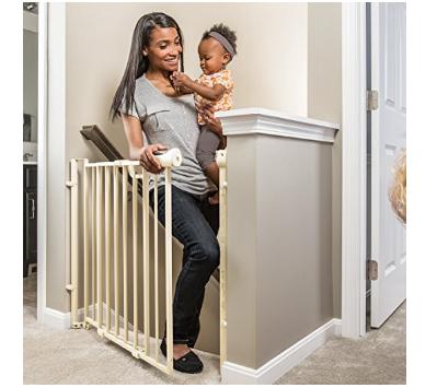 Evenflo Easy Walk Thru Top Of Stairs Gate – Only $34.99 Shipped!