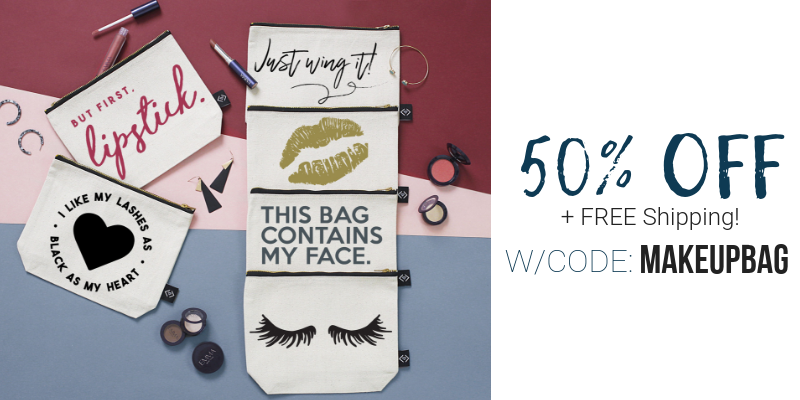 Cents of Style: 50% off CUTE Make Up Bags + FREE Shipping!