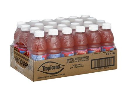 Pack of 24 Tropicana Ruby Red Grapefruit Juice Only $10.15!!