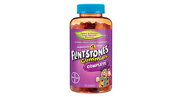 Flintstones Children’s Complete Multivitamin Gummies, 180 Count – Just $9.43!