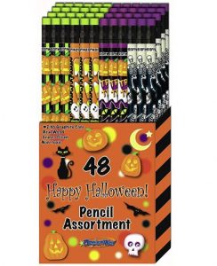Halloween Pencil, 48-Pack – $9