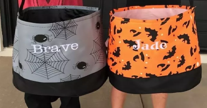 Personalized Trick or Treat Buckets Only $13.99! (Reg. $25)