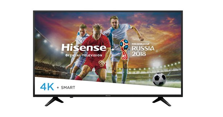 Hisense 65″ Class UHD 2160P Smart DLED TV – Just $498.00!