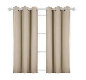 Thermal Insulated Blackout Grommet Window Curtain Panel $10.99