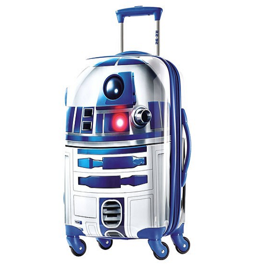 Star Wars R2D2 21″ Spinner Hardside Upright Suitcase Only $84.99!