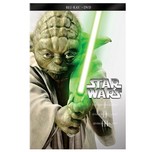 Star Wars Trilogy: Episodes I-III [6 Discs] [Blu-ray/DVD] Only $27.99! (Reg. $44.99)
