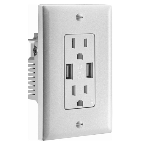 Insignia™ – 3.6A USB Charger Wall Outlet for Just $10.99! (Reg. $30)
