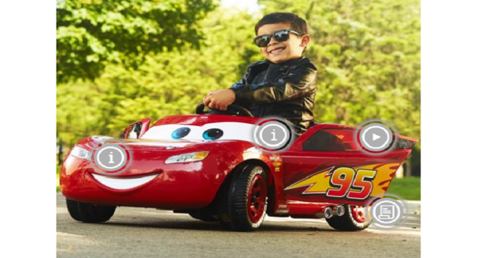 Disney Pixar Cars 3 Lightning McQueen 6V Battery-Powered Ride On Only $99 Shipped!!
