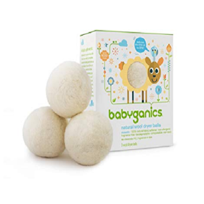 Babyganics Wool Dryer Balls Only $9.02 with clip coupon! (Reg. $25)