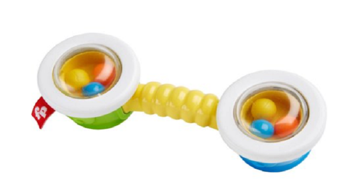 Fisher-Price Bongo Beads Rattle Only $2.69!