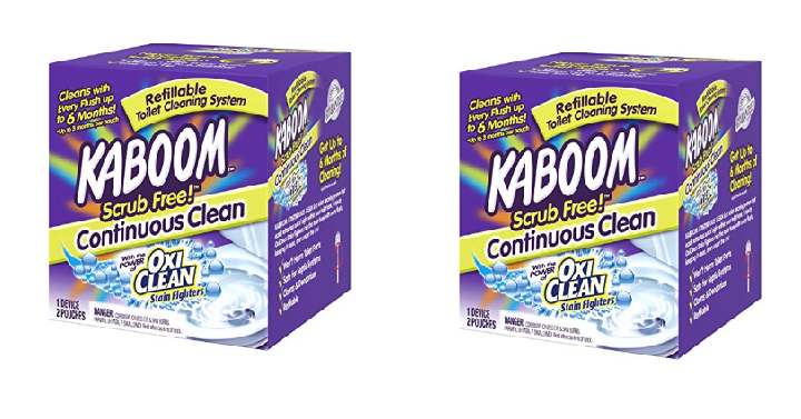 Kaboom Scrub Free! Toilet Cleaning System Only $6.94 Shipped!