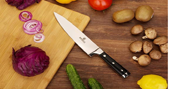 Japanese Chef Knife 8 Inch Only $13.40! Awesome Reviews!