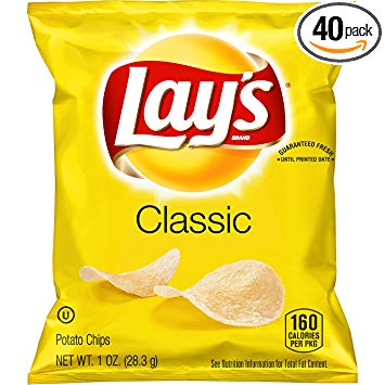 Lay’s Classic Potato Chips Pack of 40 Only $9.03 Shipped!