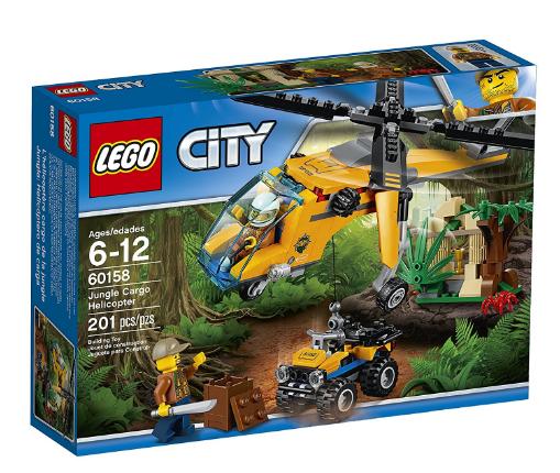 LEGO City Jungle Explorers Jungle Cargo Helicopter Building Kit – Only $15.99!