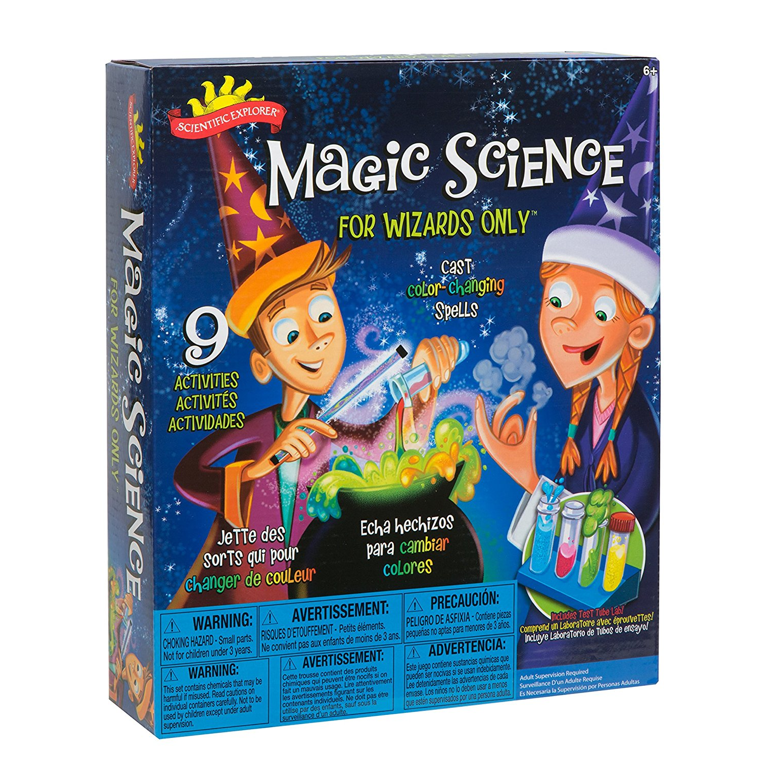 Scientific Explorer POOF-Slinky Magic Science For Wizards Kit Only $11.35!