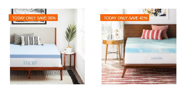 Home Depot: Save Up to 40% off Select Mattress Toppers and Comforter Sets!