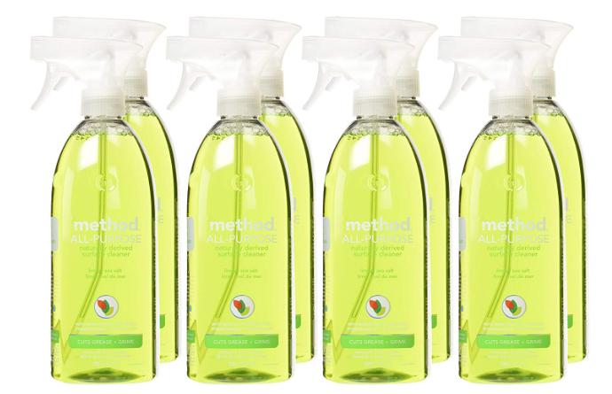 Method All Purpose Cleaner, Lime + Sea Salt, 28 Ounce (8 Count) – Only $16.34!