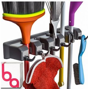 Berry Ave Broom Holder and Garden Tool Organizer for Rake or Mop Handles $13.87!