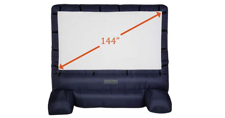 Gemmy Deluxe Movie Screen Inflatable with 144″ Screen – Just $135.99!