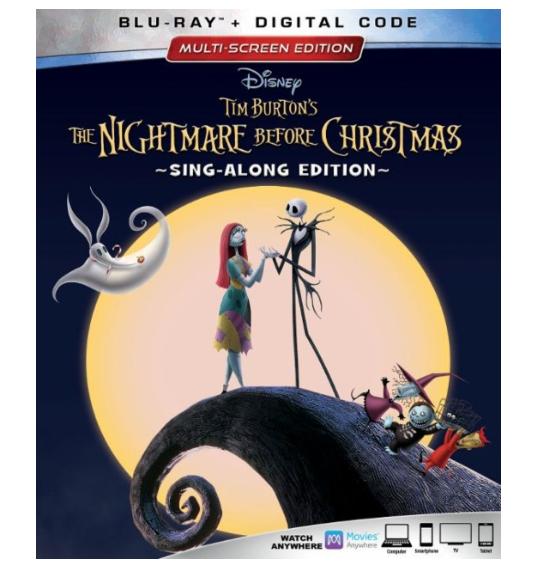 The Nightmare Before Christmas 25th Anniversary Edition Blu-ray/Digital Copy – Only $9.99!