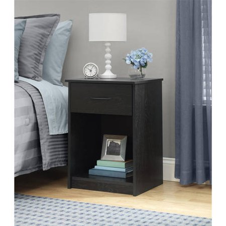 Mainstays 1-Drawer Nightstand/End Table Only $29.00!