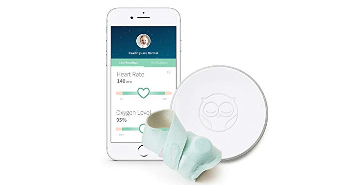 Owlet Smart Sock 2 Baby Monitor – Track Your Infant’s Heart Rate & Oxygen Levels – Just $239.99!