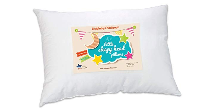 Little Sleepy Head Toddler Pillow – Just $14.21!