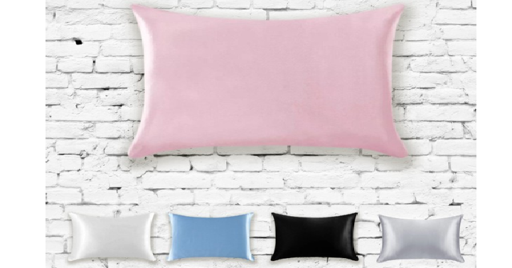 Silk Pillowcases Only $14.99 Shipped! 5 Colors to Choose From!