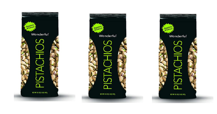 Wonderful Pistachios, Roasted and Salted, 32 Ounce Bag Only $11.27 Shipped!