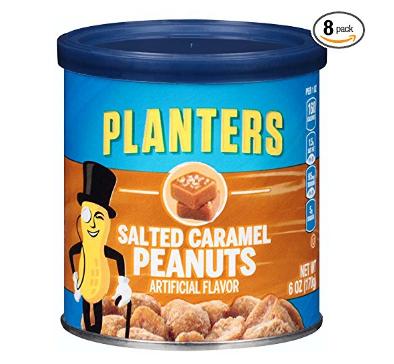 Planters Flavored Peanuts, Salted Caramel (Pack of 8) – Only $9.50!