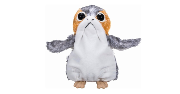 Star Wars: The Last Jedi Porg Electronic Plush Toy – Just $4.99!