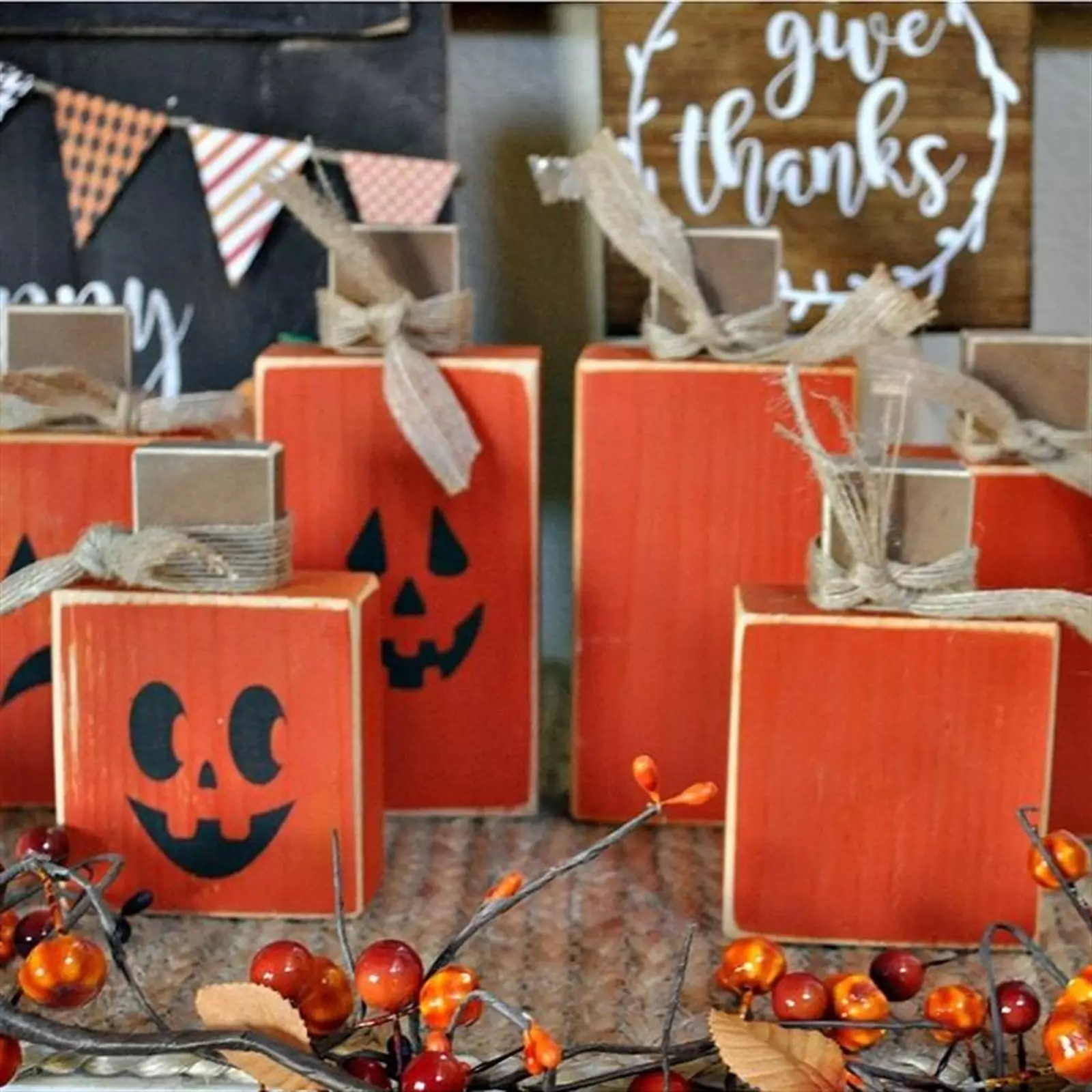 Jane: Two-Sided Pumpkin Set of 3 Only $10.99! (Reg $22.99)