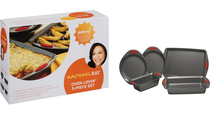 Rachael Ray Nonstick Oven Lovin’ Bakeware (5 Piece Set) Only $21.99!